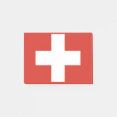 Flagge der Schweiz - Post-it®-Hinweise Post-it Klebezettel (Vorderseite)