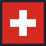 Flagge der Schweiz Poster<br><div class="desc">Flagge der Schweiz</div>