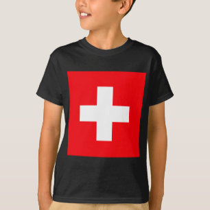 Flagge der Schweiz T-Shirt