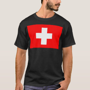 Flagge der Schweiz T-Shirt