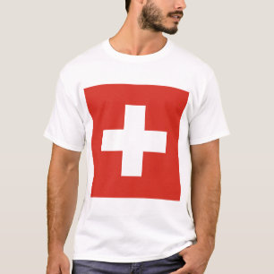 Flagge der Schweiz T-Shirt