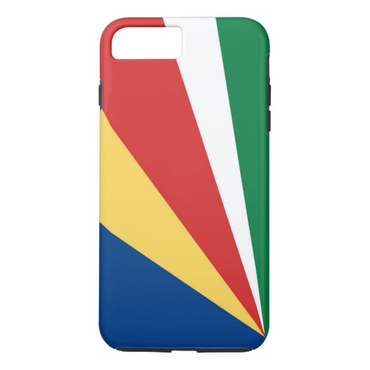 Flagge der Seychellen Case-Mate iPhone Hülle (Rückseite)