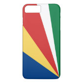 Flagge der Seychellen Case-Mate iPhone Hülle (Rückseite)
