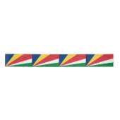 Flagge der Seychellen Satinband (Vorderseite)