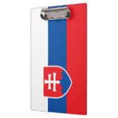Flagge der Slowakei Klemmbrett (Links)