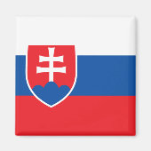 Flagge der Slowakei Magnet (Vorne)
