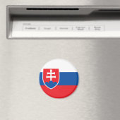 Flagge der Slowakei Magnet (In Situ (Geschirrspüler))