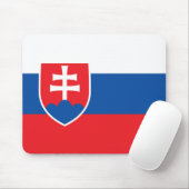 Flagge der Slowakei Mousepad (Mit Mouse)