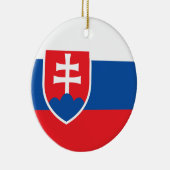 Flagge der Slowakei - Ornament (Rechts)