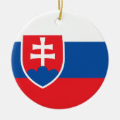 Flagge der Slowakei - Ornament (Vorne)