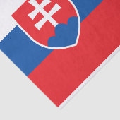 Flagge der Slowakei Seidenpapier (Ausschnitt)
