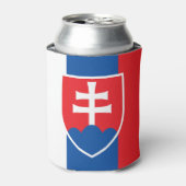 Flagge der Slowakei (vertikale Variante) Dosenkühler (Kanne Vorderseite)