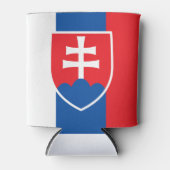 Flagge der Slowakei (vertikale Variante) Dosenkühler (Vorderseite)