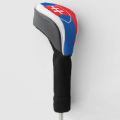 Flagge der Slowakei (vertikale Variante) Golf Headcover (angewinkelt)