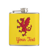Flagge der Somerset Hip Flask Flachmann (Vorderseite)