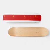 Flagge der sowjetischen Gewerkschaft Skateboard (Horizontal)