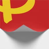 Flagge der Sowjetunion Geschenkpapier (Ecke)