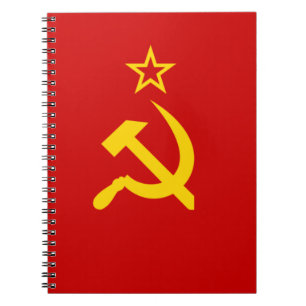 Flagge der Sowjetunion Notizblock