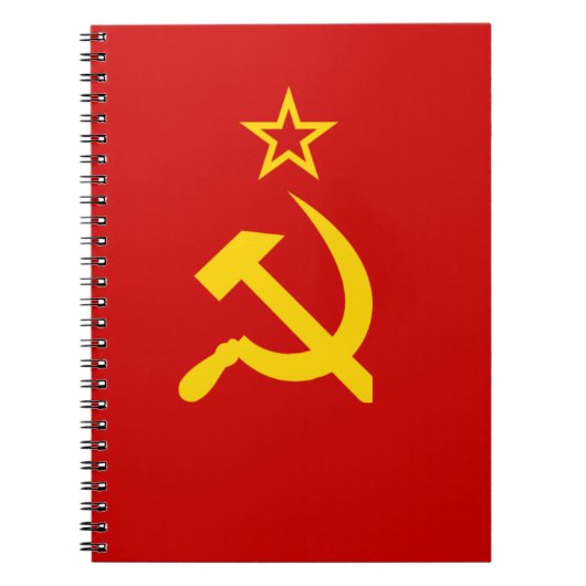 Flagge der Sowjetunion Notizblock (Vorderseite)