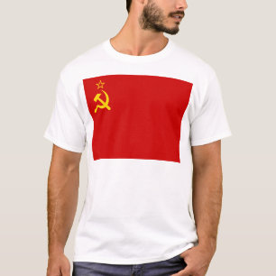 Flagge der Sowjetunion, UdSSR, CCCP, Kommunismus,  T-Shirt