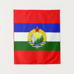 Flagge der Sozialistischen Kaskade Wandteppich