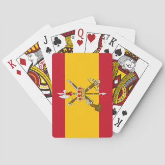 Flagge der Spanischen Legion Spielkarten