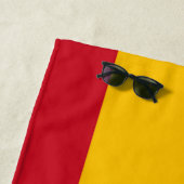 Flagge der Spanischen Legion Strandtuch (Beispiel)