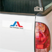 Flagge der Stadt Arlington Autoaufkleber (Auf Lkw)