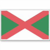 Flagge der Stadt Bexhill auf See Aufkleber (Vorderseite)