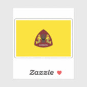 Flagge der Stadt Chimbote, Peru Aufkleber (Blatt)