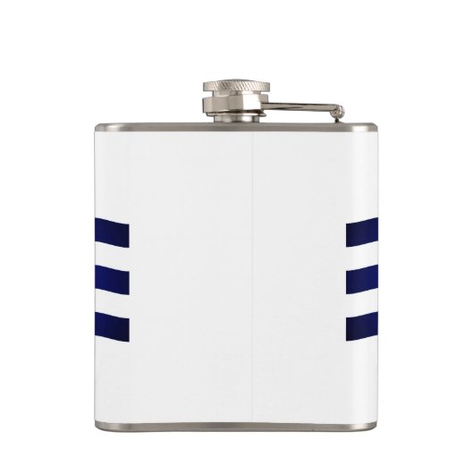 Flagge der Stadt Cincinnati, Ohio Flachmann (Rückseite)