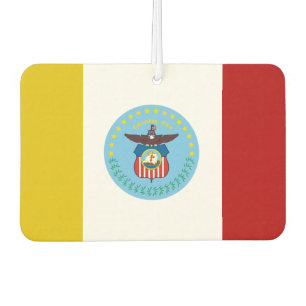 Flagge der Stadt Columbus Autolufterfrischer