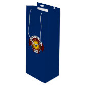 Flagge der Stadt El Paso, Geschenktasche für texan Geschenktüte Für Weinflaschen (Vorderseite Schrägansicht)