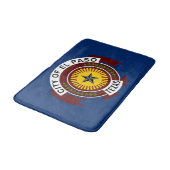 Flagge der Stadt El Paso, Texas Badezimmer Mat Badematte (Schrägansicht)