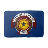 Flagge der Stadt El Paso, Texas Badezimmer Mat Badematte (Vorderseite)
