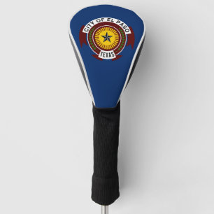 Flagge der Stadt El Paso, Texas Golf Head Cover Headcover