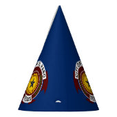 Flagge der Stadt El Paso, Texas Partyhut (Links)