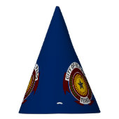 Flagge der Stadt El Paso, Texas Partyhut (Rechts)