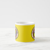 Flagge der Stadt Honolulu, Hawaii Espresso Cup Espressotasse (Vorderseite)