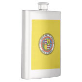 Flagge der Stadt Honolulu, Hawaii Flask Flachmann (Rechts)