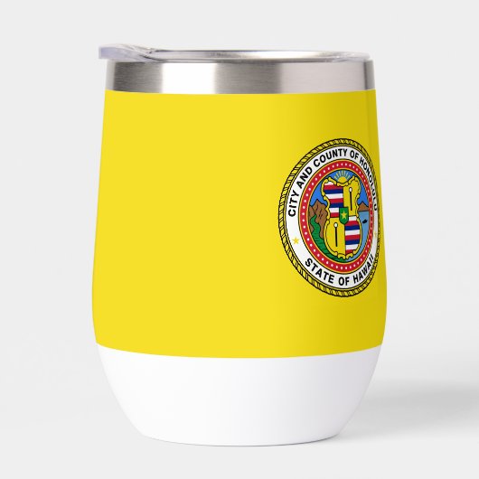 Flagge der Stadt Honolulu, Hawaii Golf Hat Clip (Rechts)