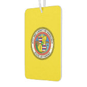 Flagge der Stadt Honolulu, Hawaii Golf Hat Clip Autolufterfrischer (Links)