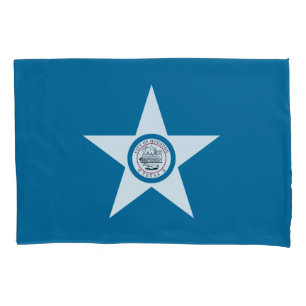 Flagge der Stadt Houston, Fall Texas Pillow Kissenbezug