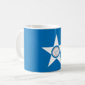 Flagge der Stadt Houston Kaffeetasse (Vorderseite Links)