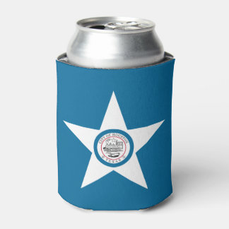 Flagge der Stadt Houston, Texas Can Cooler Dosenkühler