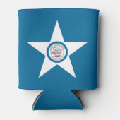 Flagge der Stadt Houston, Texas Can Cooler Dosenkühler (Vorderseite)