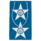 Flagge der Stadt Houston, Texas Small Gift Bag Kleine Geschenktüte (Vorderseite)