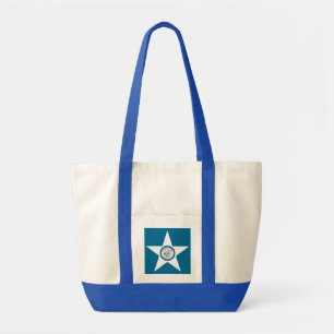 Flagge der Stadt Houston, Texas Tote Bag Tragetasche