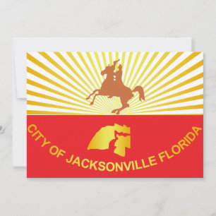 Flagge der Stadt Jacksonville