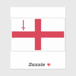 Flagge der Stadt London Aufkleber